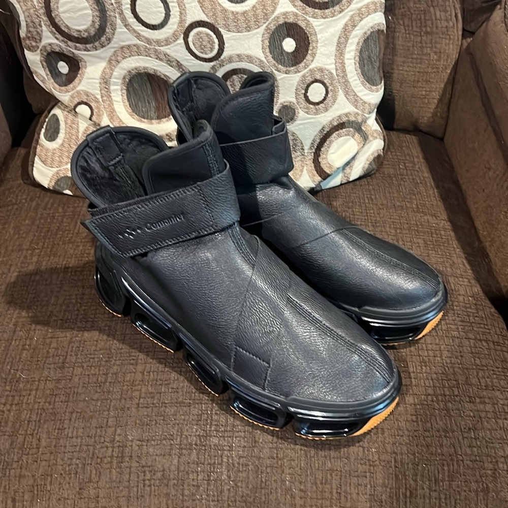 Comanier Black Men's Shoes - Picture 2 of 8